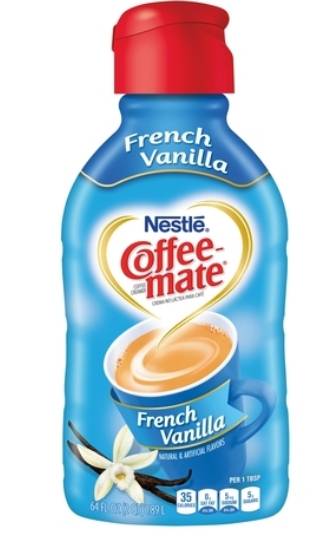 Coffee mate - French Vanilla - 6/64 oz