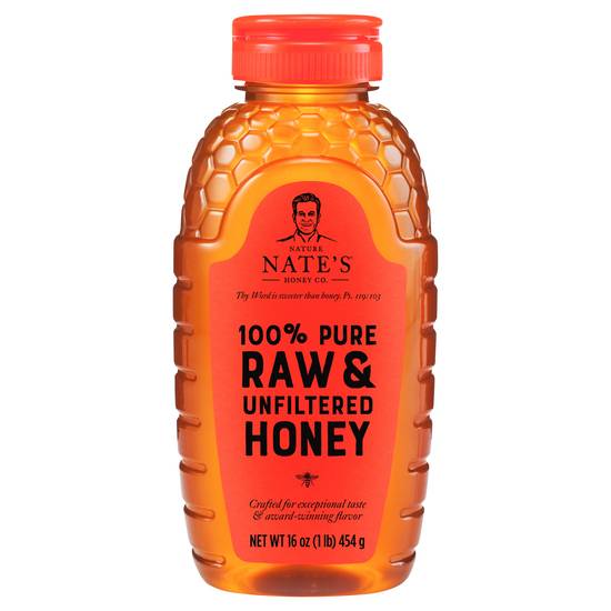 Nature Nate's 100% Raw & Unfiltered Honey