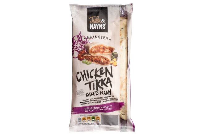 Jake & Nayns' Naanster Chicken Tikka Filled Naan 185g
