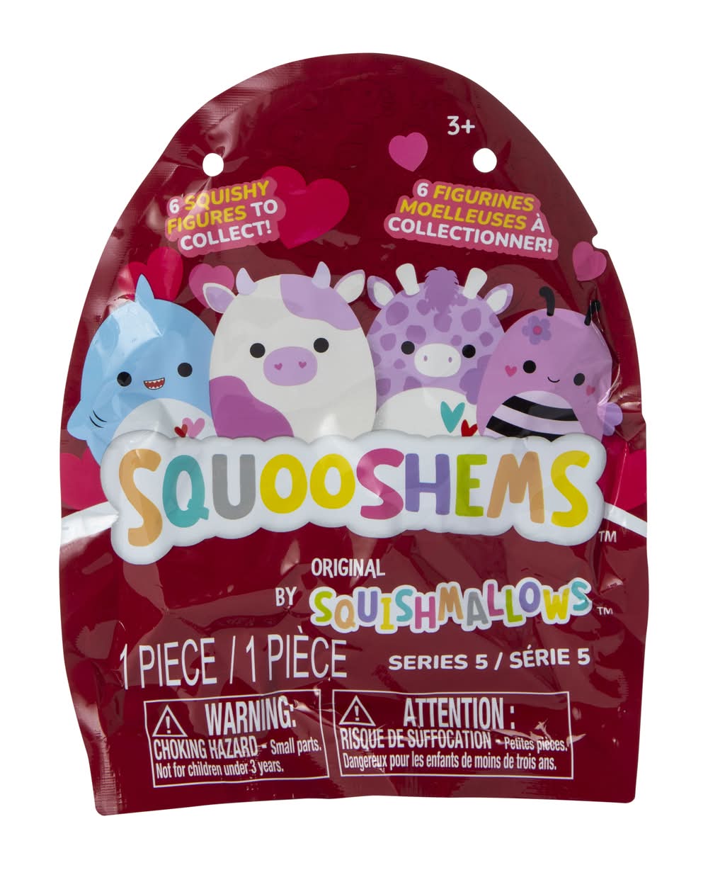 Squishmallows™ Squooshems™ Valentine's Day Blind Bag Figure Squooshems