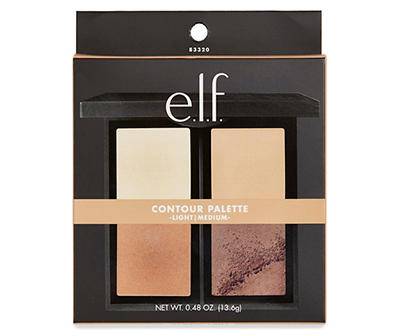 Light Medium 4-Pan Contour Palette, 0.48 Oz.