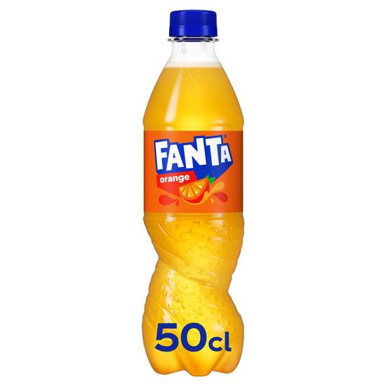 Soda orange aux arômes naturels FANTA - la bouteille de 50cL