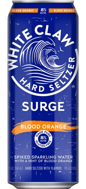 White Claw Hard Seltzer Surge Blood Orange