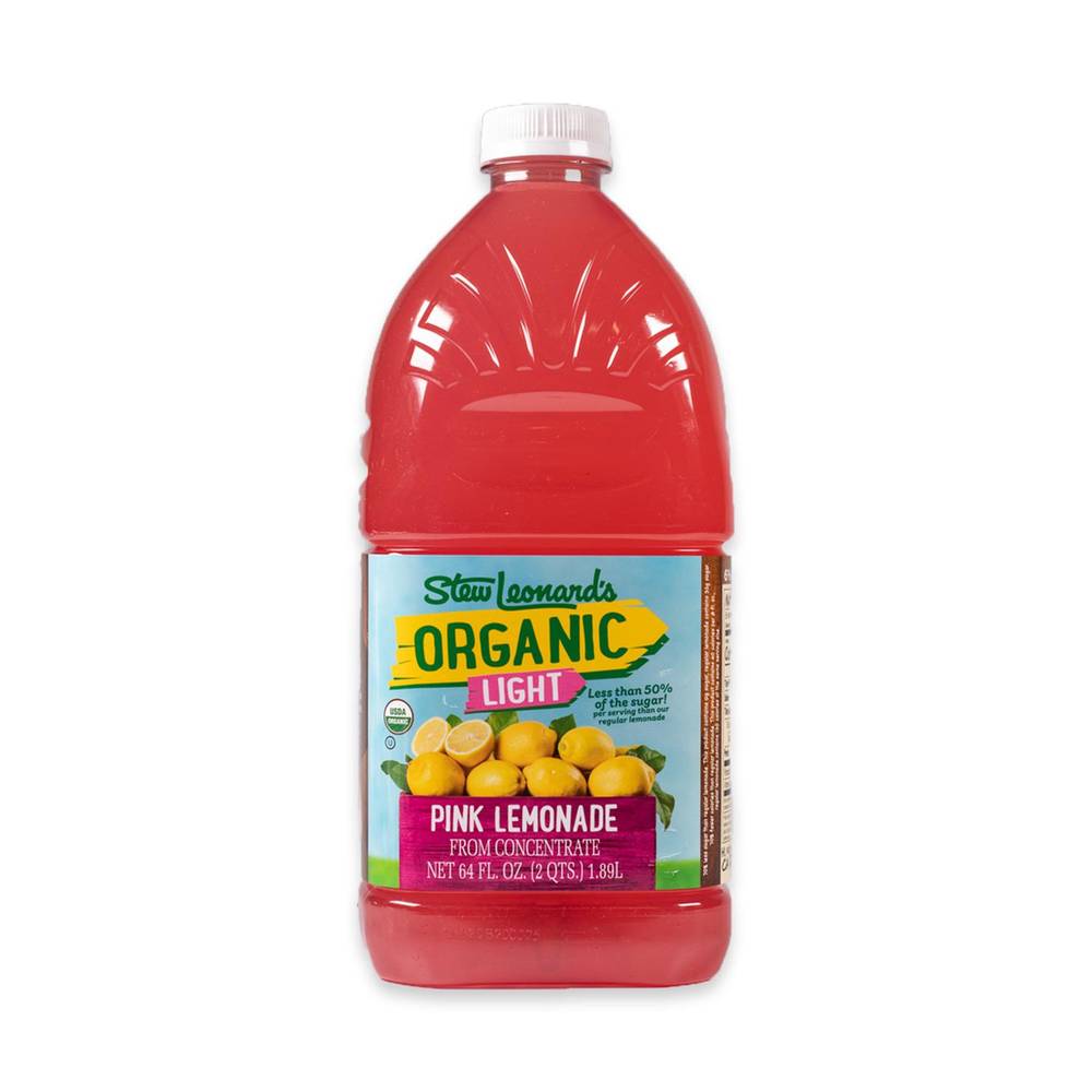 Stew Leonard's Organic Light Pink Lemonade Juice (64 fl oz)