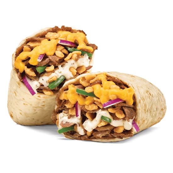 Cheesy Garlic Steak (Wrap)