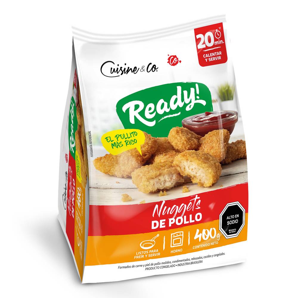 Cuisine & co nuggets de pollo ready! (400 g)