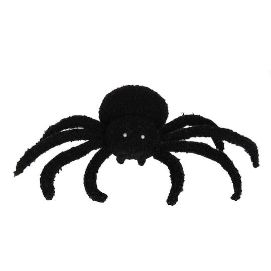 12" Fabric Spider Tabletop Decor By Ashland