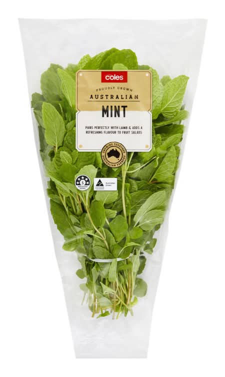 Coles Sleeved Herbs Mint 1 each