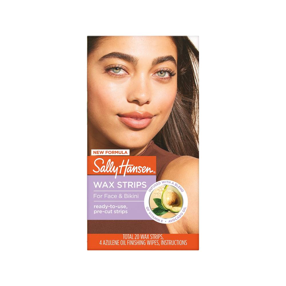 Sally Hansen Wax Strips for Face & Bikini