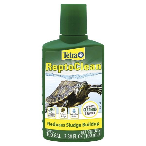 Tetra Reptoclean Water Treatment For Reptile Aquarium, 3.38 oz
