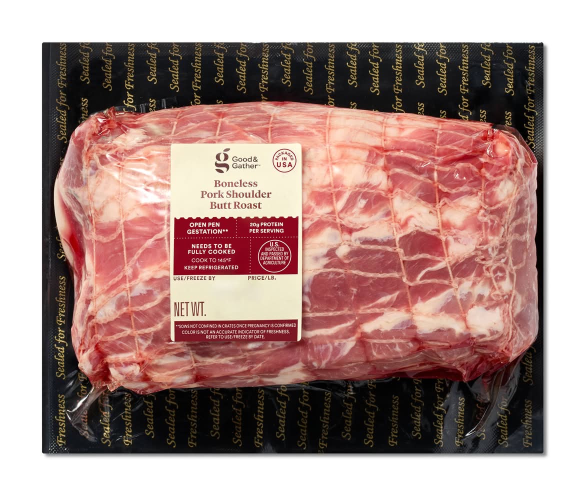 Fresh Boneless Butt Roast Pork Shoulder - price per lb - Good & Gather™