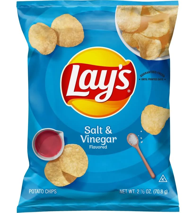 Lay's Potato Chips Salt & Vinegar