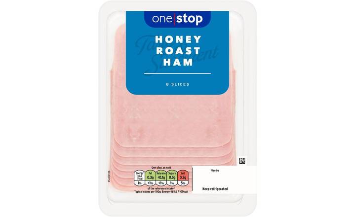 One Stop Honey Roast Ham 125g 6 Slices (397526)