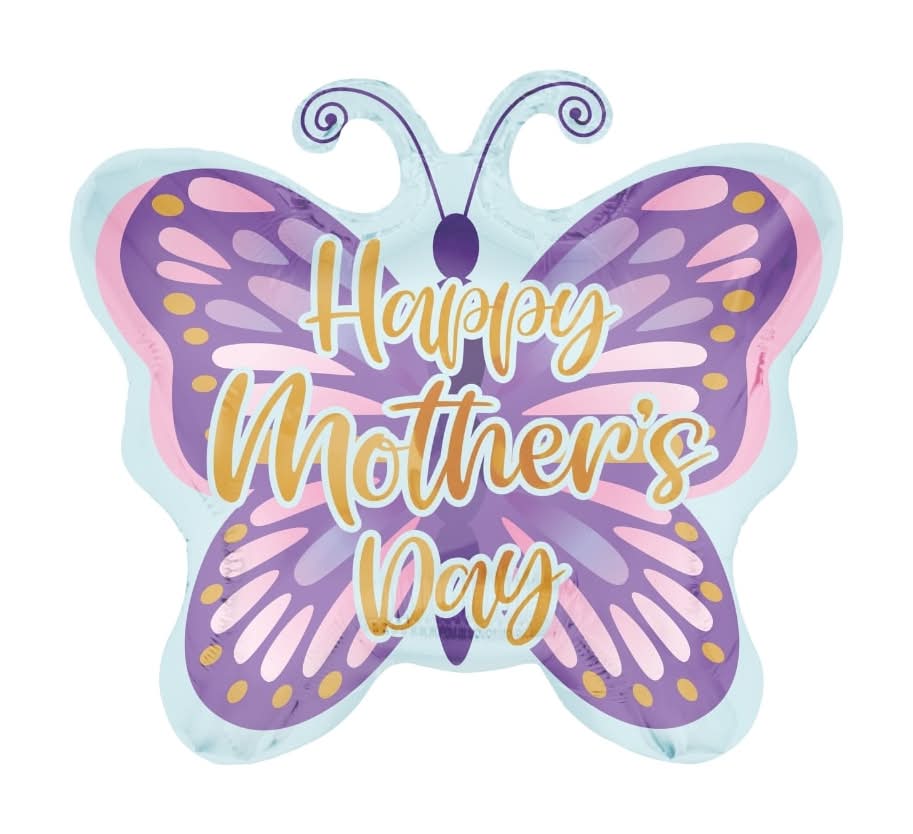 Mother   s Day Jumbo Butterfly Balloon
