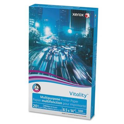 Xerox Vitality Multi-Use Print & Copy Paper Legal Size Sheets