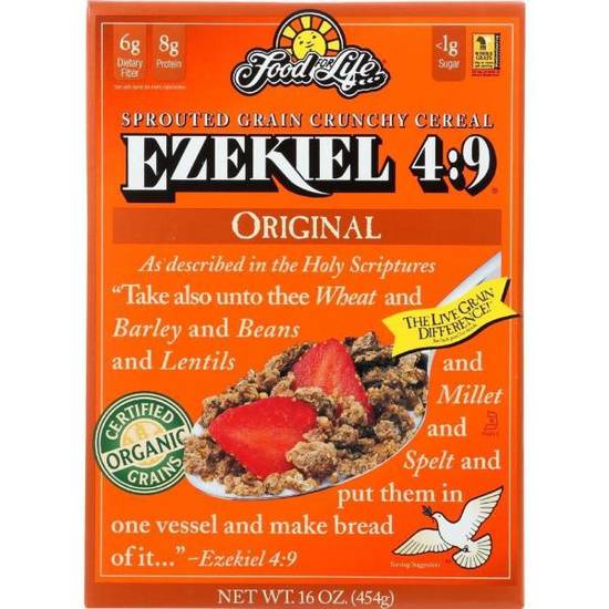 Food For Life Original Ezekiel Cereal (454 g)