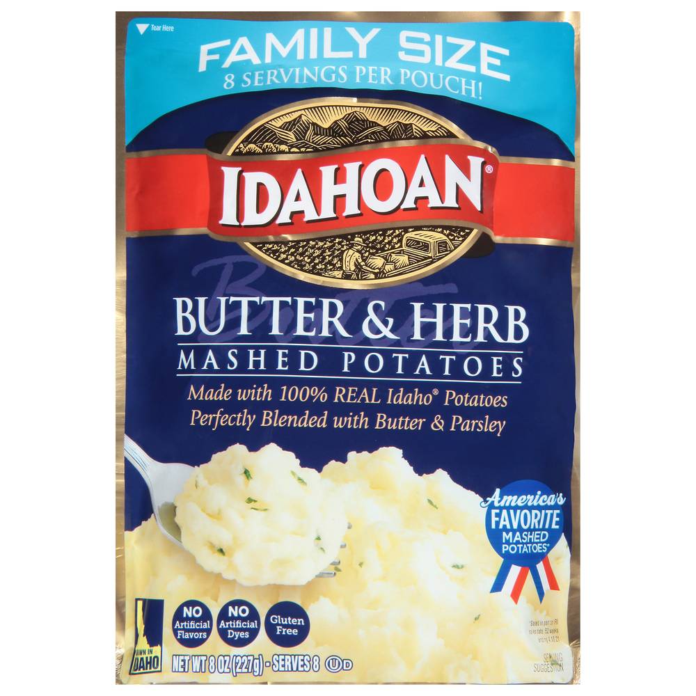 Idahoan Butter & Herb Mashed Potatoes