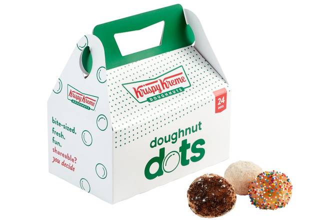 24 Count Assorted Doughnut Dots