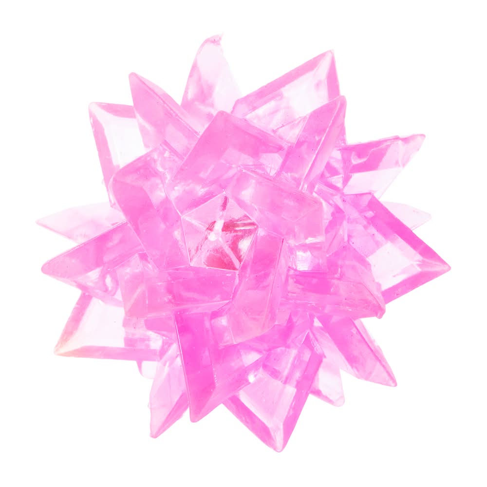 Light-Up Star Ball Pink