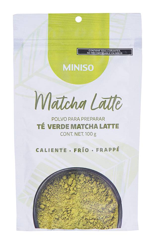 Miniso · Té verde matcha latte (100 g)