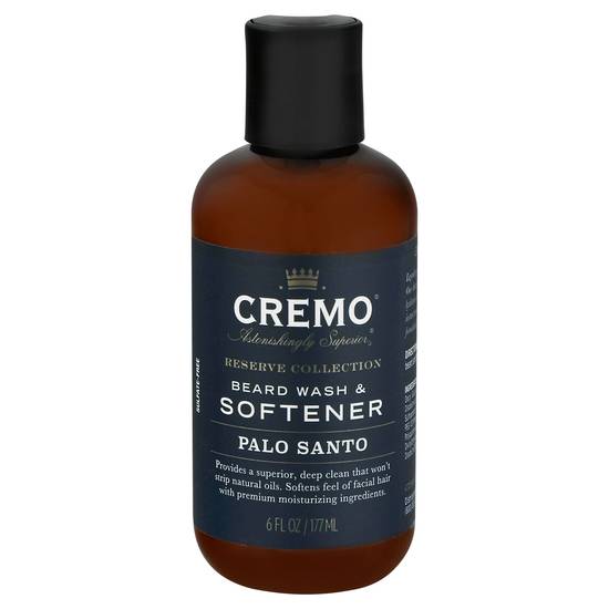 Cremo Reserve Collection Palo Santo Beard Wash & Softener