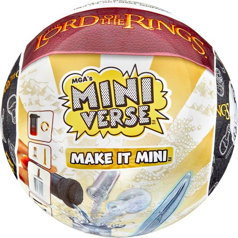 MGA · Empaques sorpresa make it mini coleccionables de el señor de los anillos