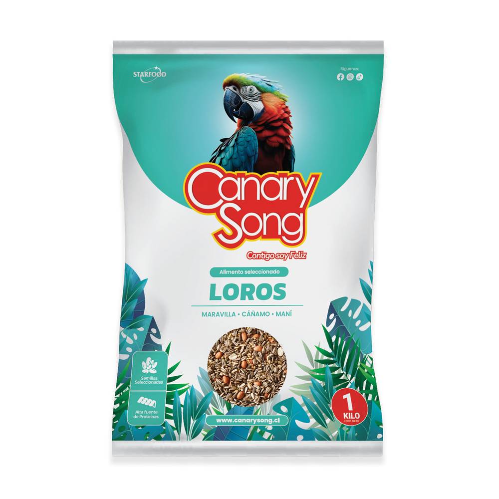 Canary Song · Alimento para loro mezcla (1 kg)