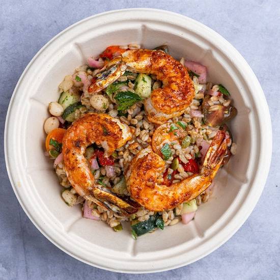 Farro Bowl with Shrimp(3pc)