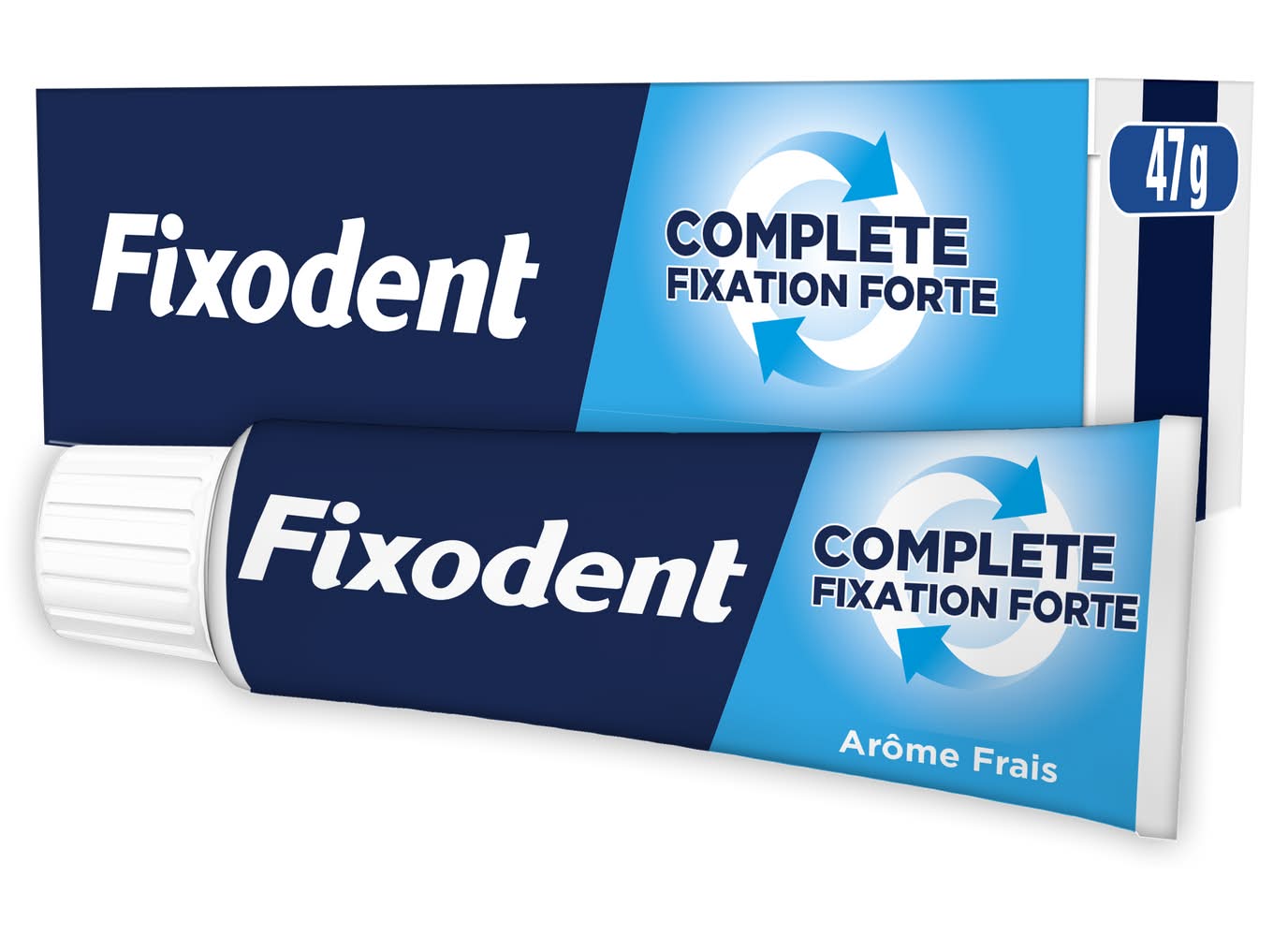 Fixodent - Crème adhésive pour prothèses complete fixation forte (47g)