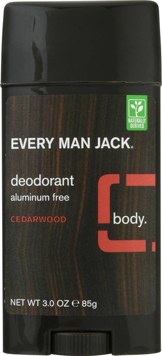 Every Man Jack Aluminum Free Cedarwood Body Deodorant