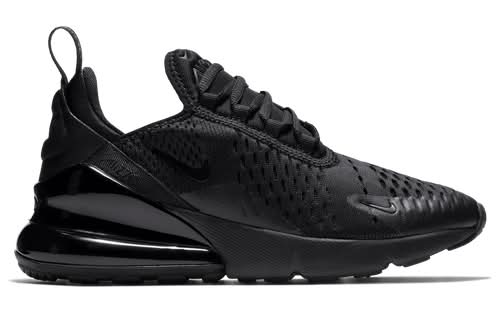 Nike Kids Air Max 270 - Boys' Grade School Running Shoes Black/Black/Black Size 07.0