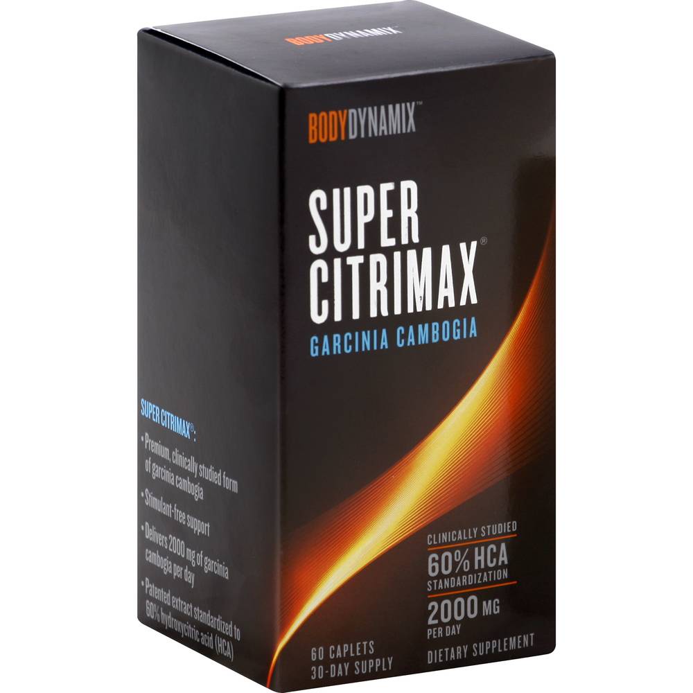 Gnc Bodydynamix Super Citrimax Garcinia Cambogia (60 ct)