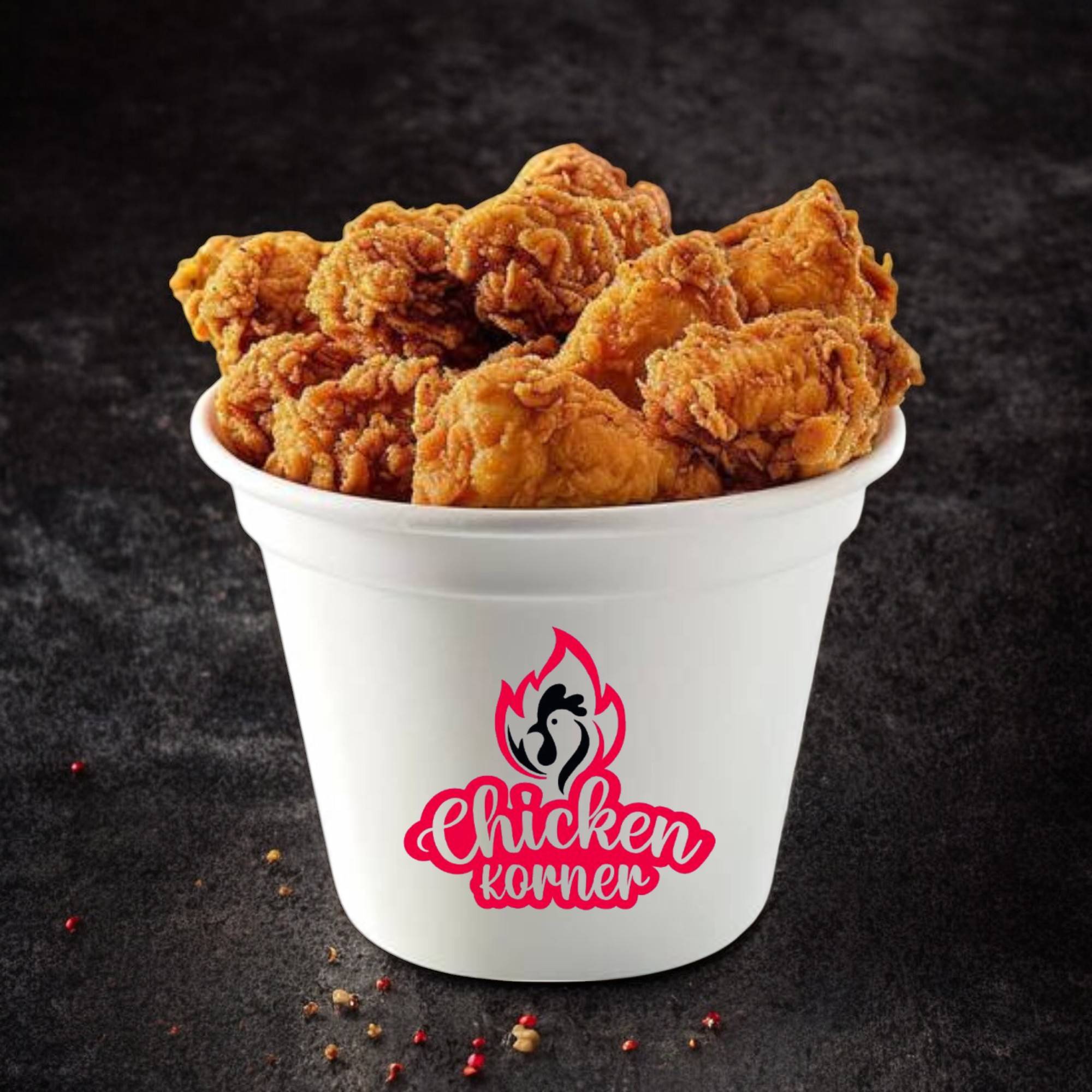 Bucket Hot Wings x 20