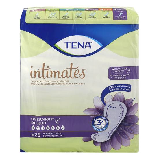 Tena Serenity Overnight Pads (28 pads)