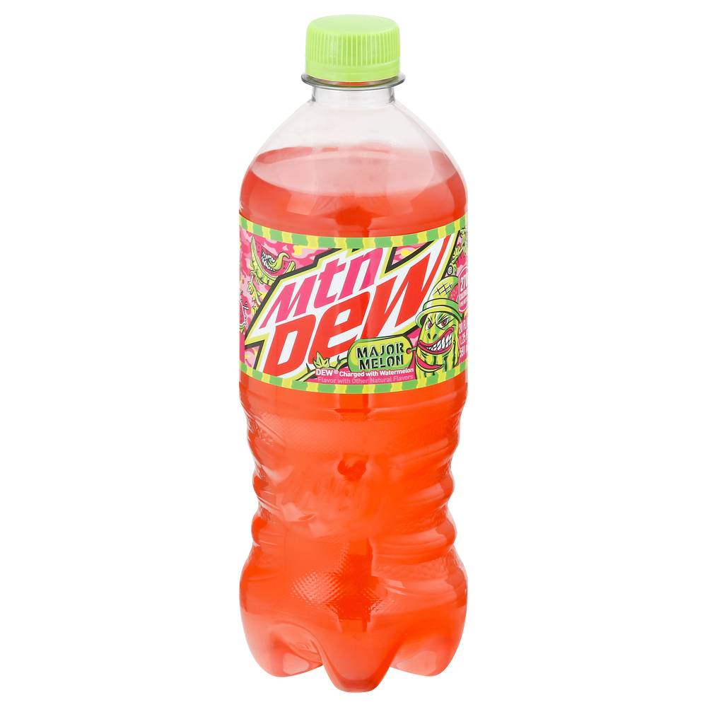 Mtn Dew Major Melon Soda, Watermelon (20 fl oz)