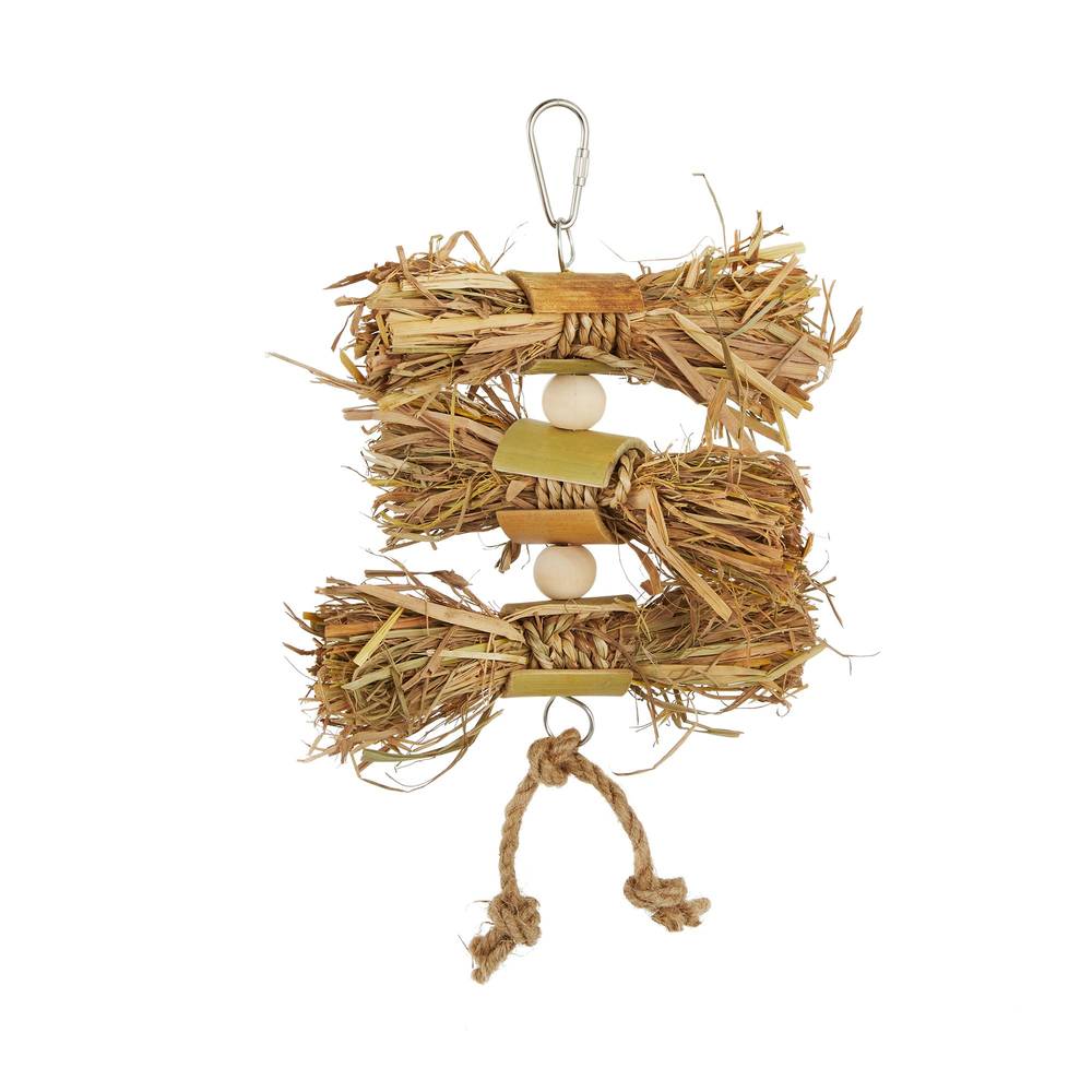 All Living Things Natural Straw Harvest Bird Toy