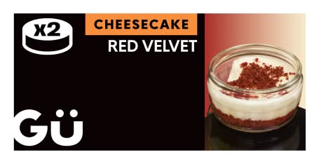 Gü Vanilla Cheese Inspirations Red Velvet Desserts (82g)