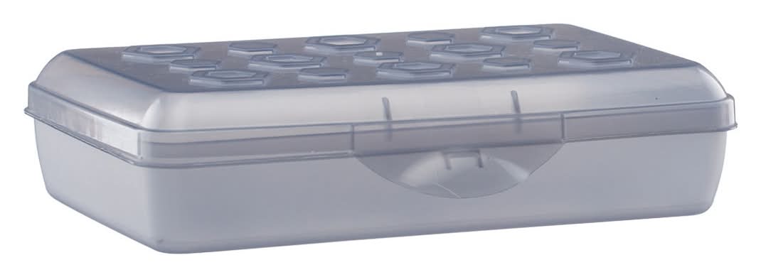 Sterilite Plastic School Pencil & Activity Box, Assorted