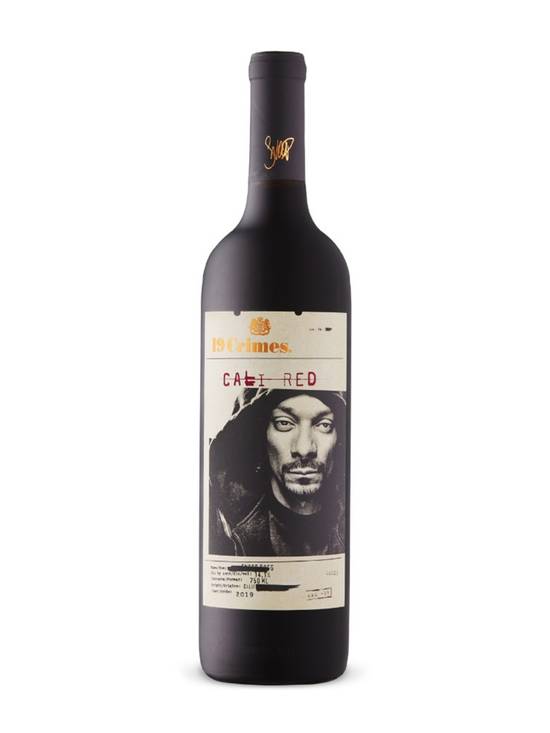 19 Crimes Wines · Snoop Dogg Cali Red (750 mL)