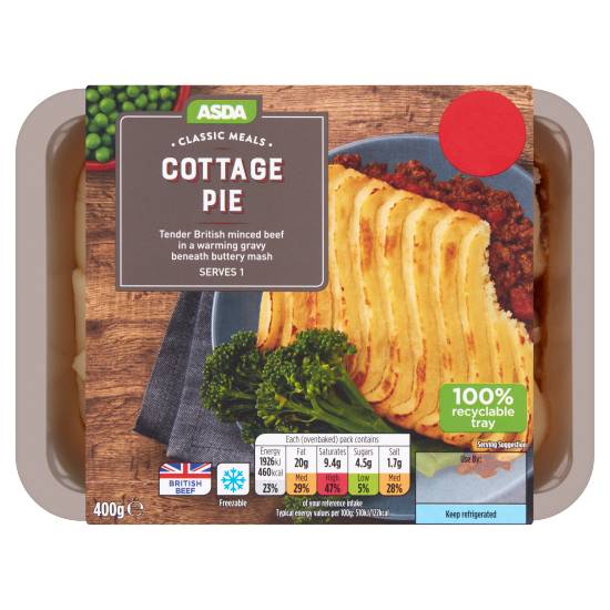 ASDA Classic Meals Cottage Pie (400g)