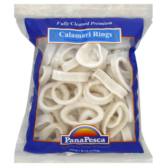 Panapesca Fully Cleaned Calamari Rings (16 oz)