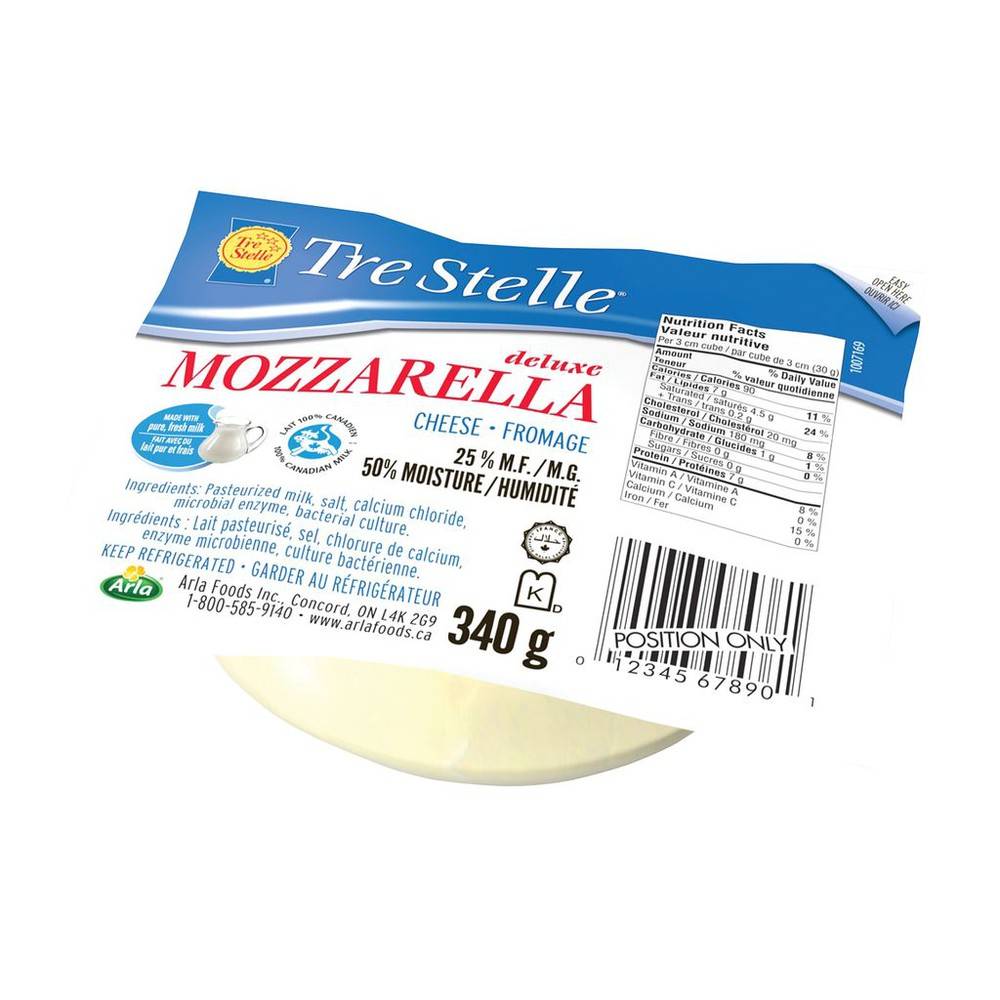 Tre Stelle Mozzarella Cheese (340 g)