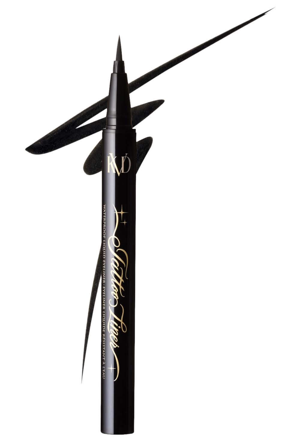 Kvd Beauty Tattoo Liner Vegan Waterproof Liquid Eyeliner Trooper Black