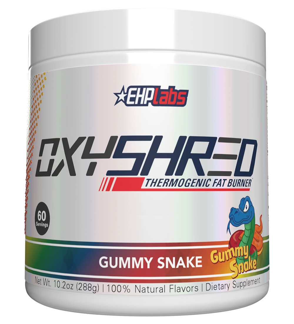 EHPlabs Oxyshred Thermogenic Gummy Snake Fat Burner (10 oz)