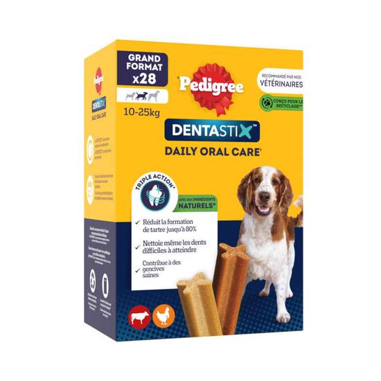 Pedigree Dentastix Bâtonnets pour chien moyen 720g