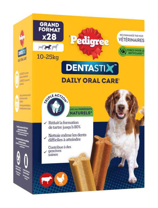 Pedigree Dentastix Bâtonnets pour chien moyen 720g