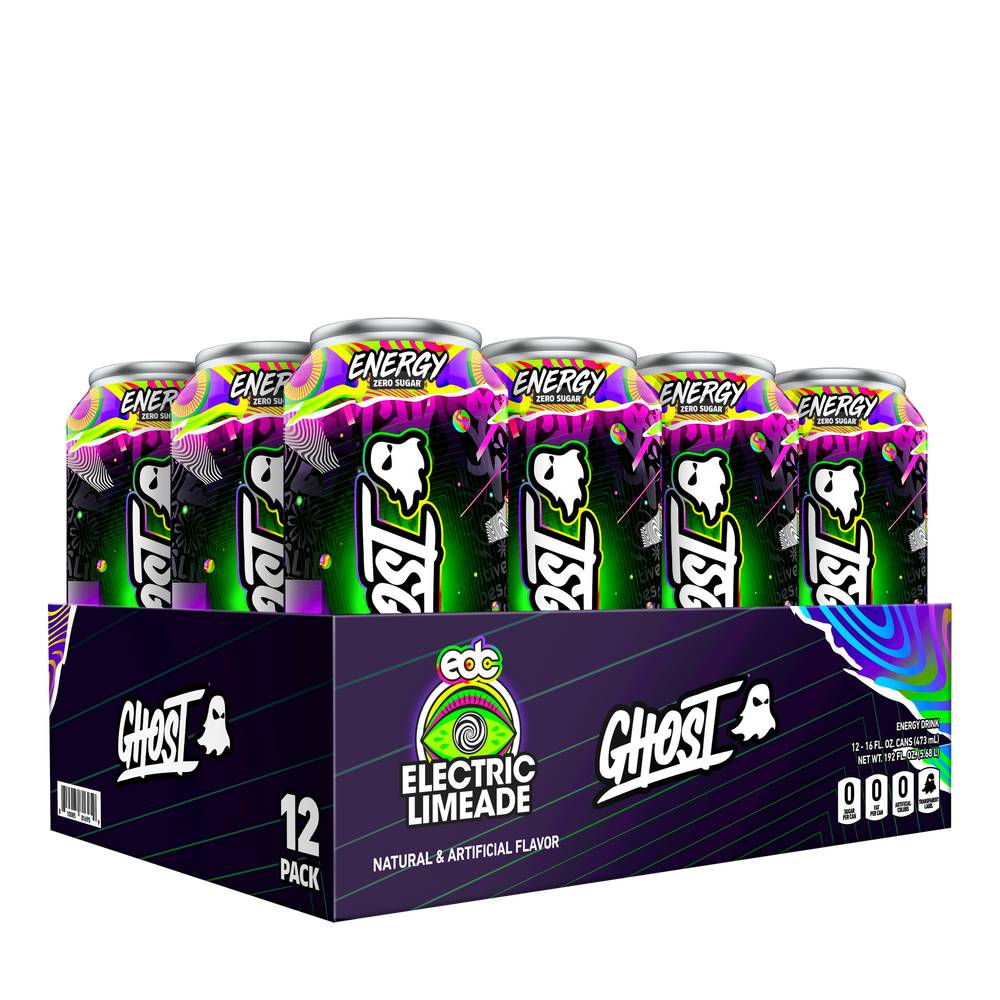 Energy Drink - Electric Limeade - 16 fl oz. (12 Cans) (1 Unit(s))