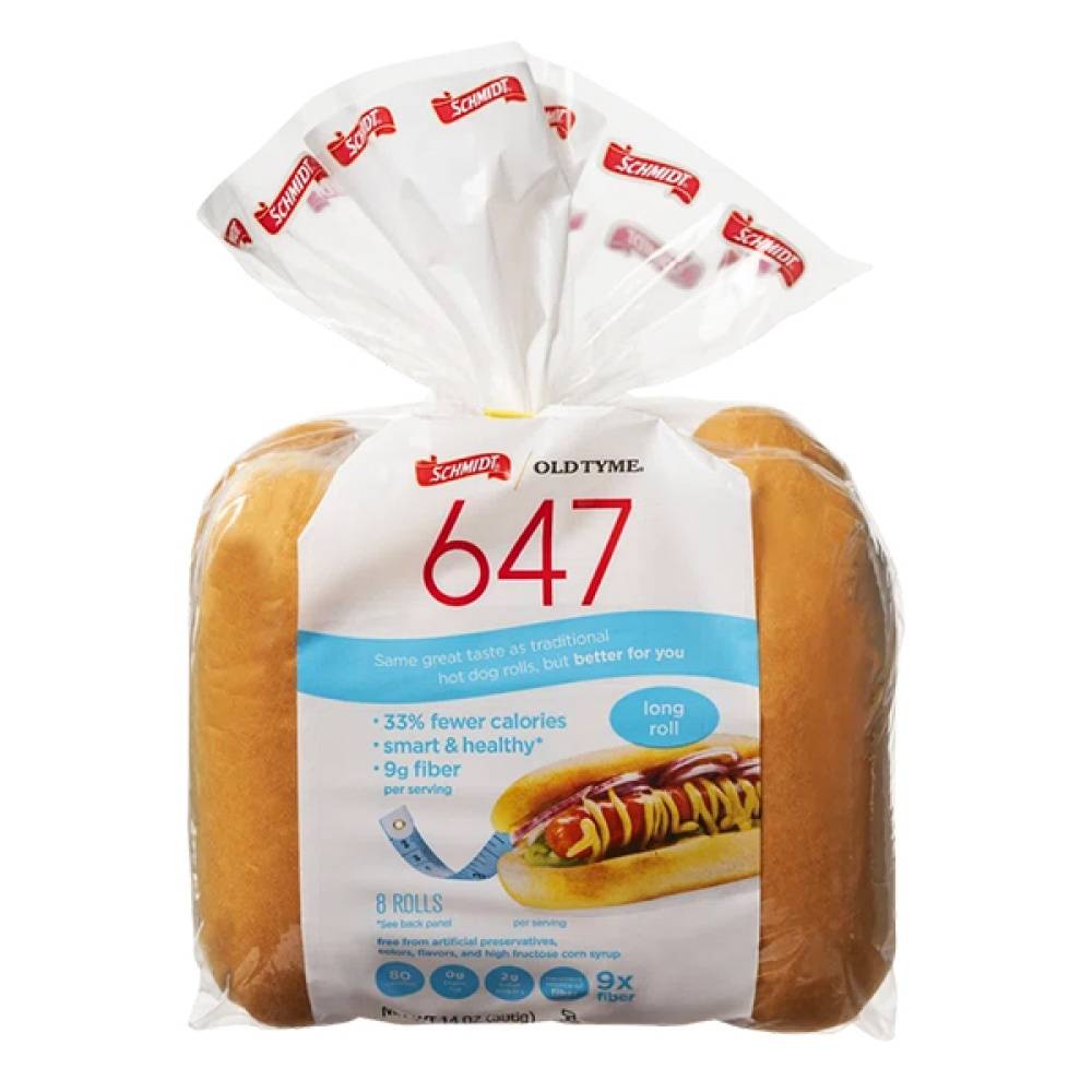 Schmidt Long Hot Dog Rolls (14 oz)