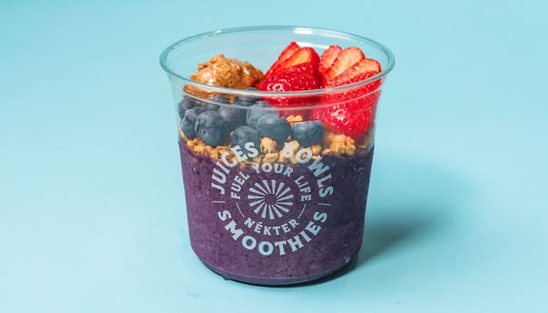 Blueberry Almond Protein Bowl