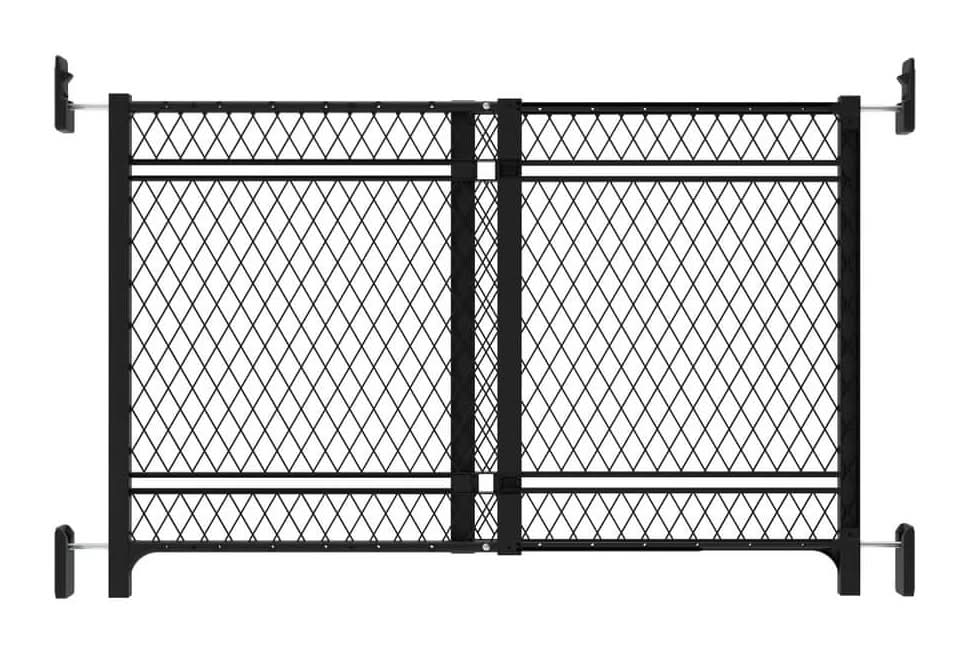 Ingenuity Doorway 42W Series Baby And Dog Gate, Indoor Outdoor, Galvanized Steel, Fits 23-42 In. Openings, 25.59 In. Tall